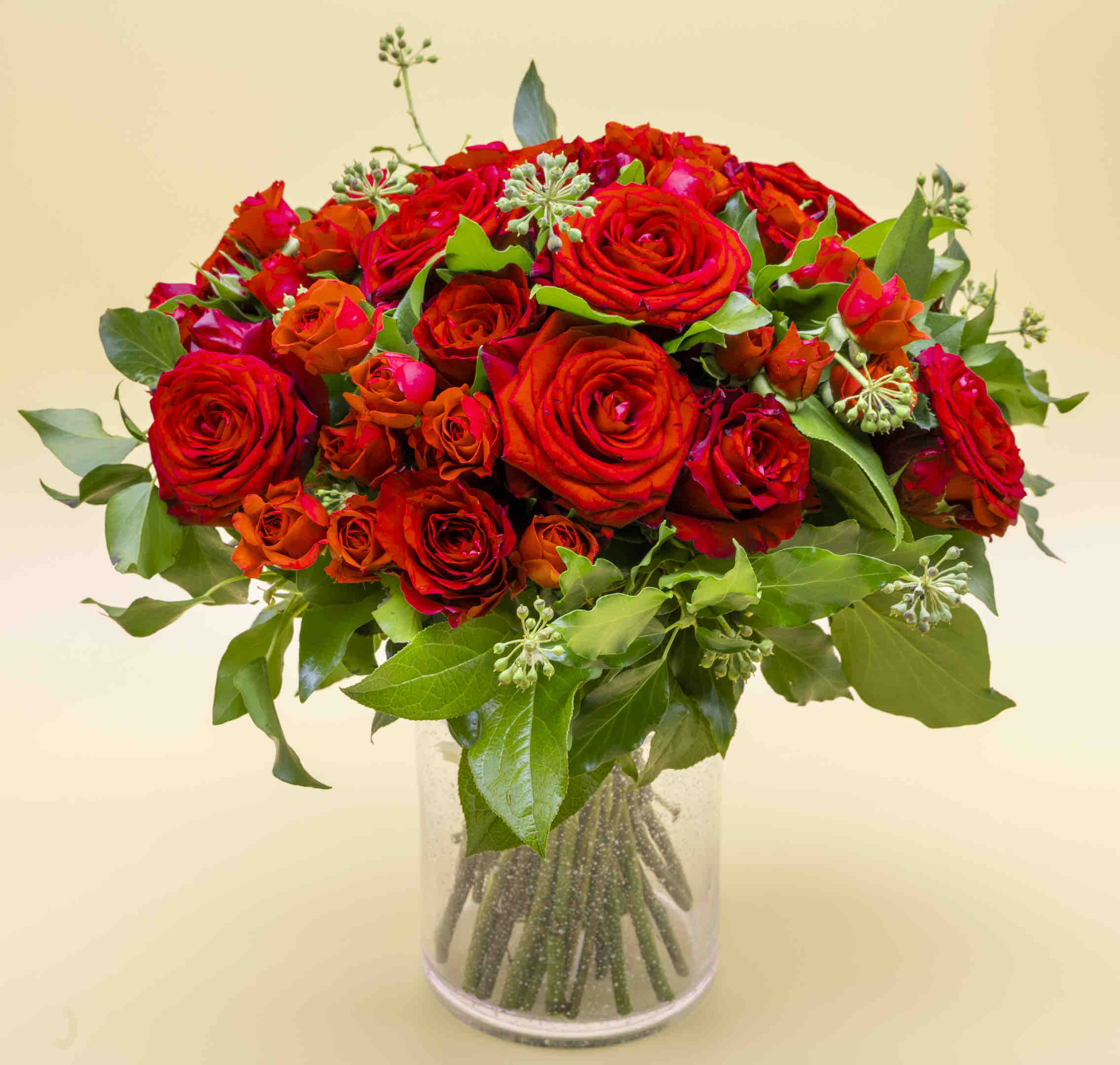 Bouquet de roses rouges | Fleuriste Ajaccio Lily Fleurs
